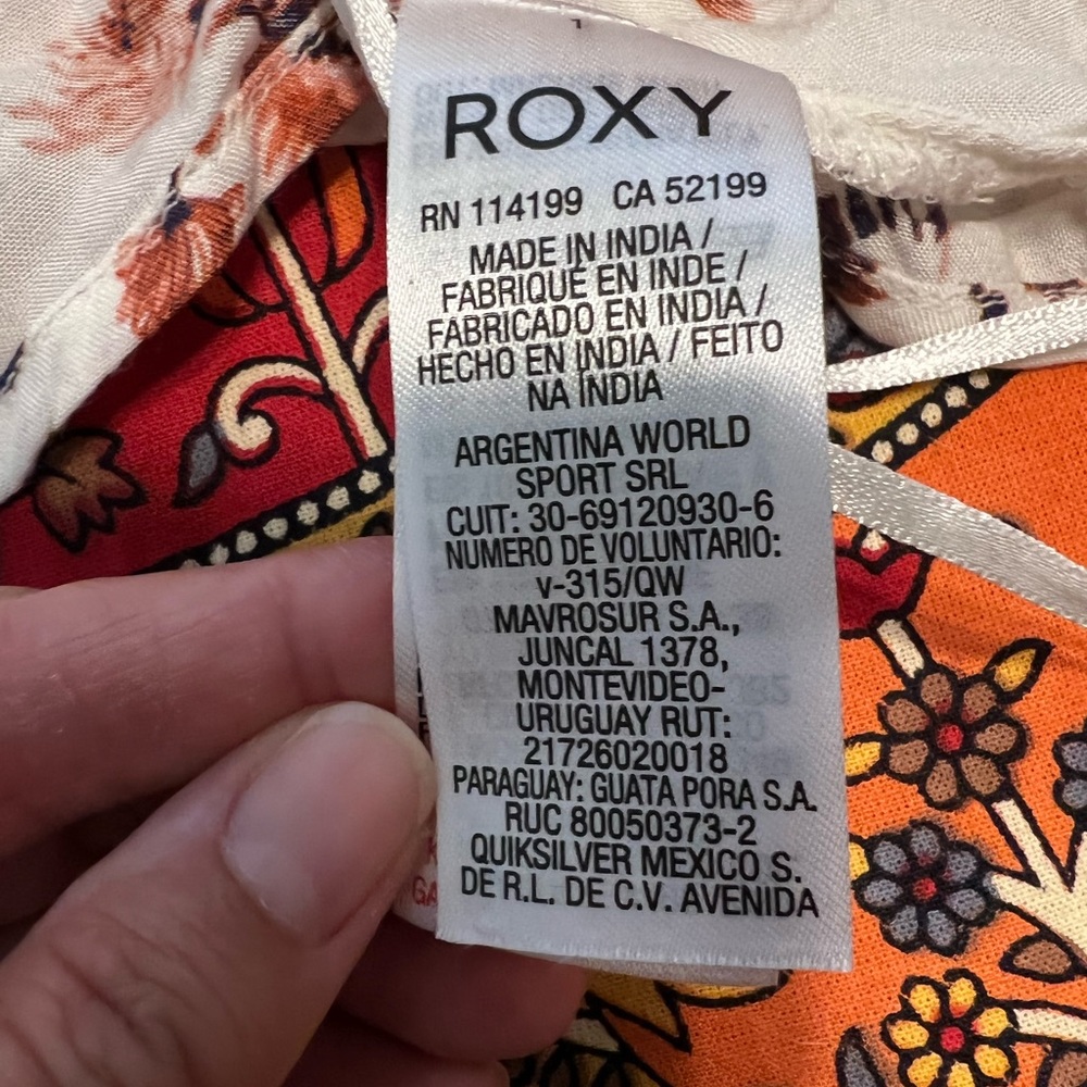 NWOT🌺Roxy Lynnette Top - Picture 9 of 10